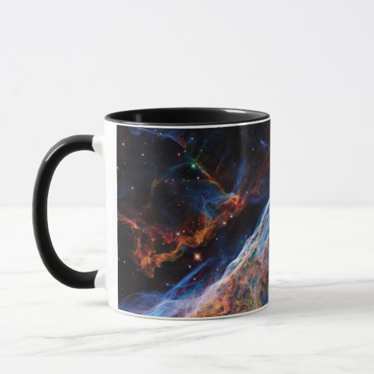 Veil Nebula NASA Hubble Space Foto Tasse (Links)