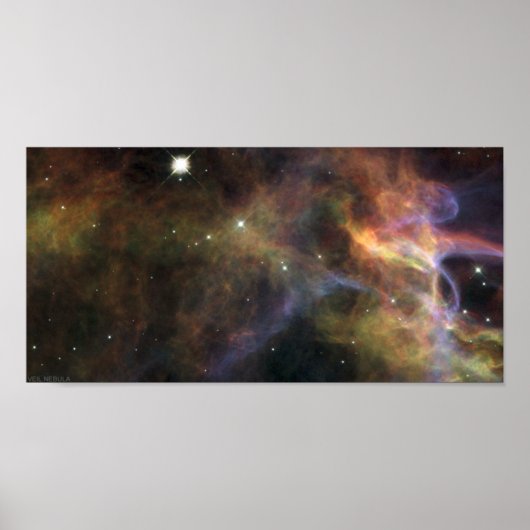 Veil Nebula Poster (Vorne)