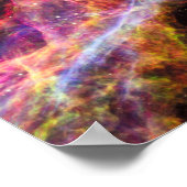Veil Nebula Supernova Remnant Poster (Ecke)