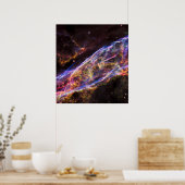Veil Nebula Supernova Remnant Poster (Küche)