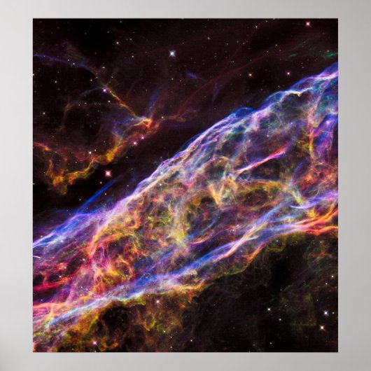 Veil Nebula Supernova Remnant Poster (Vorne)