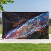 Veil Nebula Supernova Remnants Hubble Telescope Banner (Außenbereich)