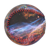 Veil Nebula Supernova Remnants Hubble Telescope Baseball (Vorderseite Links)
