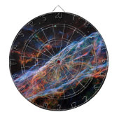 Veil Nebula Supernova Remnants Hubble Telescope Dartscheibe (vorne)