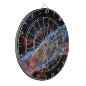 Veil Nebula Supernova Remnants Hubble Telescope Dartscheibe (Vorderseite Links)