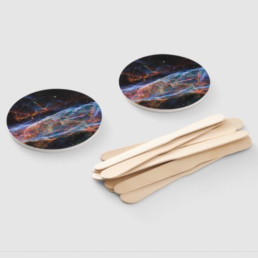 Veil Nebula Supernova Remnants Hubble Telescope Fächer (Non-assembled)