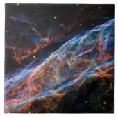 Veil Nebula Supernova Remnants Hubble Telescope Fliese (Vorderseite)