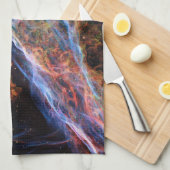Veil Nebula Supernova Remnants Hubble Telescope Geschirrtuch (Viertel Falte)