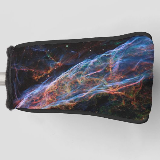 Veil Nebula Supernova Remnants Hubble Telescope Golf Headcover (Vorderseite)