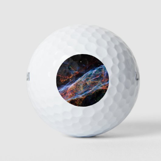 Veil Nebula Supernova Remnants Hubble Telescope Golfball (Vorderseite)