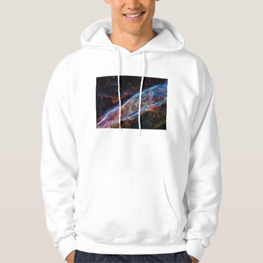 Veil Nebula Supernova Remnants Hubble Telescope Hoodie (Vorderseite)