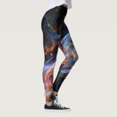 Veil Nebula Supernova Remnants Hubble Telescope Leggings (Rechts)