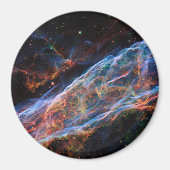 Veil Nebula Supernova Remnants Hubble Telescope Magnet (Vorne)