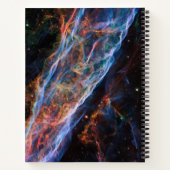 Veil Nebula Supernova Remnants Hubble Telescope Notizblock (Rückseite)