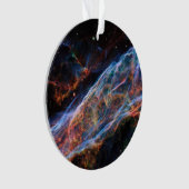 Veil Nebula Supernova Remnants Hubble Telescope Ornament (Vorderseite)