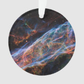 Veil Nebula Supernova Remnants Hubble Telescope Ornament (Vorderseite)