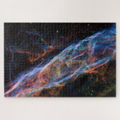Veil Nebula Supernova Remnants Hubble Telescope Puzzle (Horizontal)