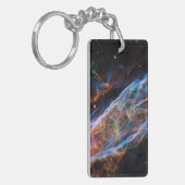 Veil Nebula Supernova Remnants Hubble Telescope Schlüsselanhänger (Vorderseite links)