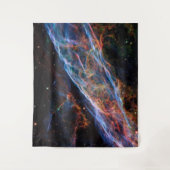 Veil Nebula Supernova Remnants Hubble Telescope Wandteppich (Vorderseite)