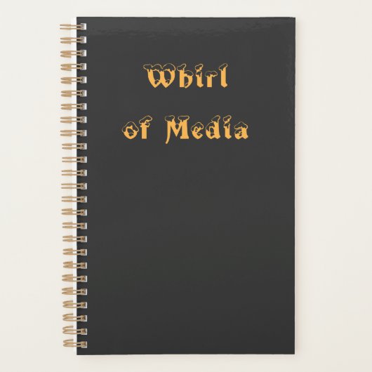 Veil of Noise Planner – Whirl of Media Planer (Vorderseite)