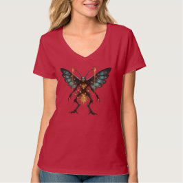 Veil-Stalker Gothic Moth Art T-Shirt