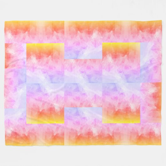 Veil Tiled Blanket Fleecedecke (Vorderseite (Horizontal))