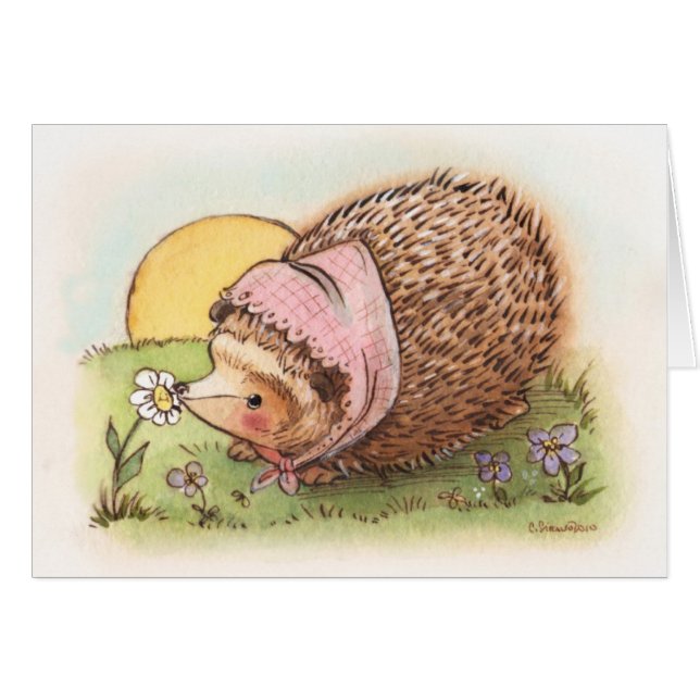 Veilchen der Igel (Vorderseite (Horizontal))