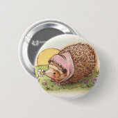 Veilchen der Igel Button (Vorne & Hinten)