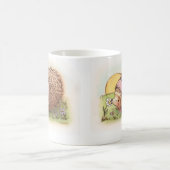 Veilchen der Igel Kaffeetasse (Mittel)