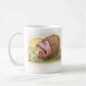 Veilchen der Igel Kaffeetasse (Links)