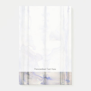 Veilchen-freies Ausdruck-Aquarell Post-it Klebezettel