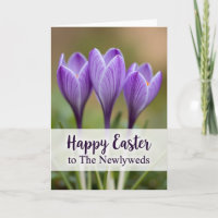Veilchen-Frühlings-Hochzeitskarte Ostern
