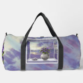Veilchen in einem Mondglas Duffle Bag (Vorderseite)