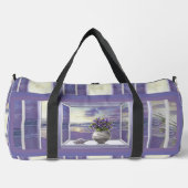 Veilchen in einem Mondglas Duffle Bag (Vorderseite)