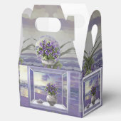 Veilchen in einem Mondglas Geschenkschachtel (Geöffnet)