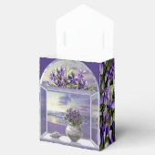 Veilchen in einem Mondglas Geschenkschachtel (Geöffnet)