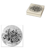 Veilchen in einem Mondglas Gummistempel (Stempel)