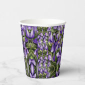 Veilchen in einem Mondglas Pappbecher (Rechts)