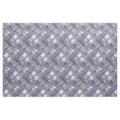 Veilchen in einem Mondglas Stoff (Fat Quarter (45,7 x 55,9 cm))