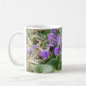Veilchen in Gras 2 Kaffeetasse (Links)