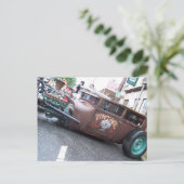 Veilchen Postkarte (Stehend Vorderseite)