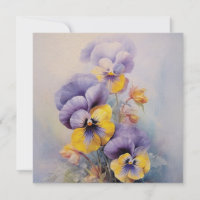 Veilchen-Stiefmütterchen Thinking of You im Wasser