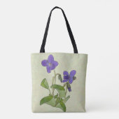 Veilchen Tasche (Rückseite)