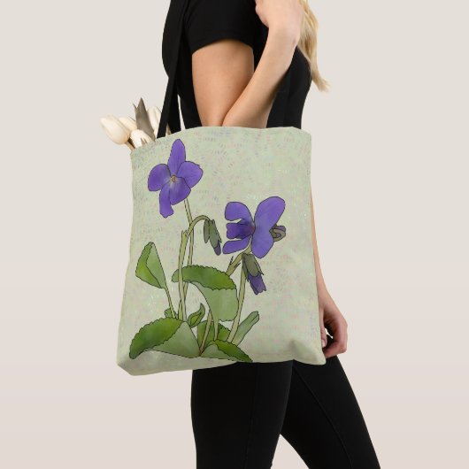 Veilchen Tasche (Von Nahem)