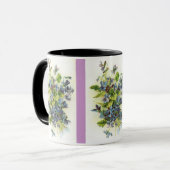 Veilchen Tasse (Vorderseite Links)