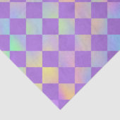 Veilchen- und Regenbogen-Serie Design 12 Seidenpapier (Ausschnitt)