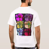 Veilchen-Zeiten sechs T-Shirt (Rückseite)