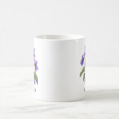 Veilchenblüten im Februar Kaffeetasse (Mittel)