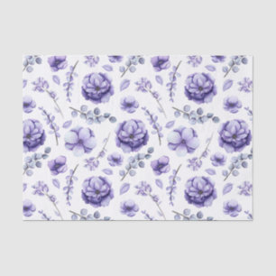 Veilchenblüten Seidenpapier