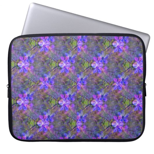 Veilchengarten...... Laptopschutzhülle (Vorderseite)
